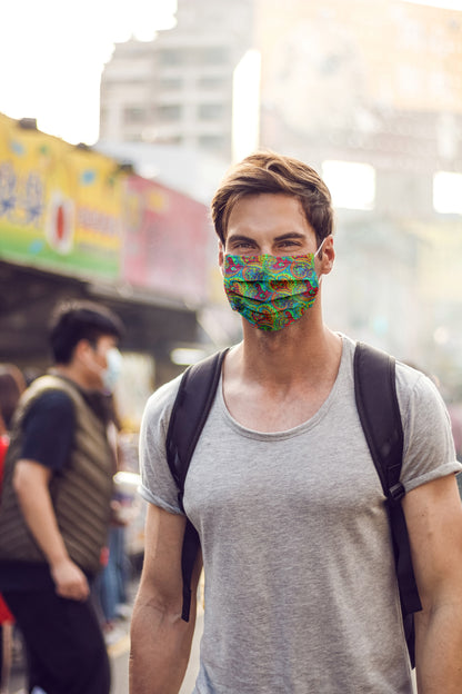 Wild Paisley Fabric Mask
