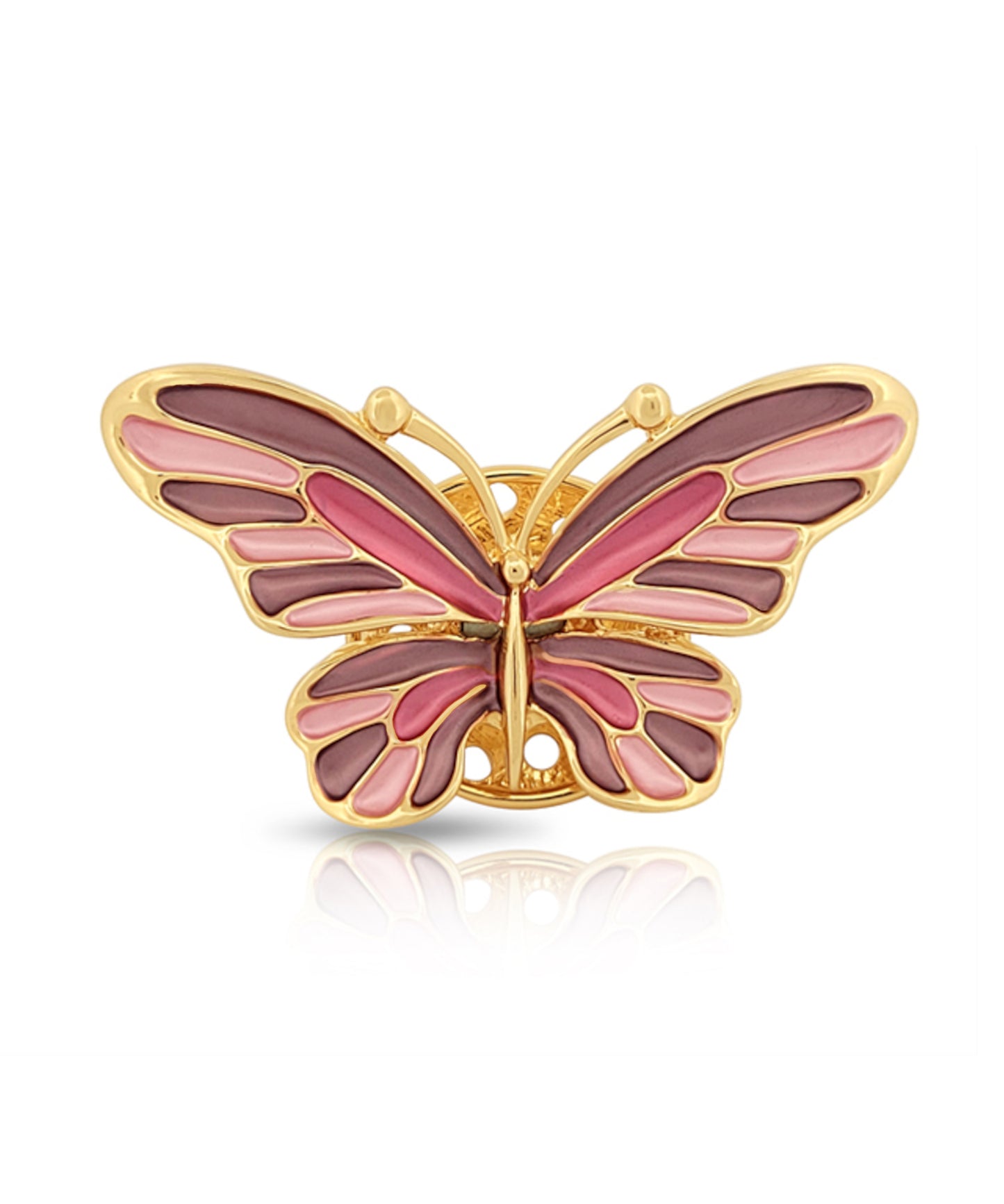 BESHEEK | Pastel Butterfly Magnetic Artisan Brooch
