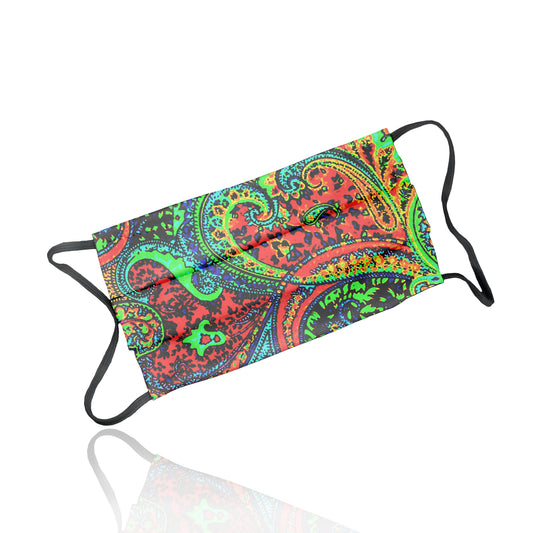 Wild Paisley Fabric Mask