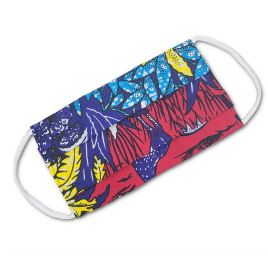 Hawaiian Nights Fabric Mask