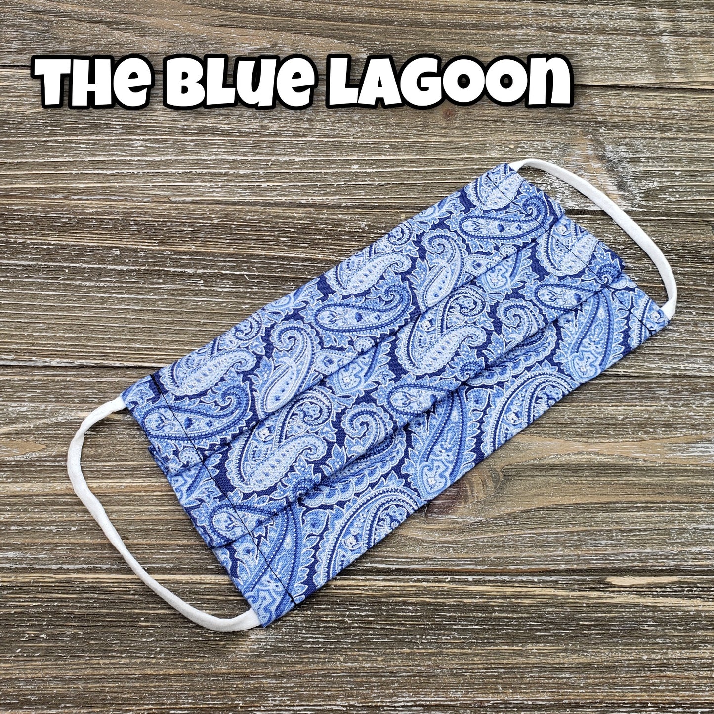 Blue Denim Fabric Mask