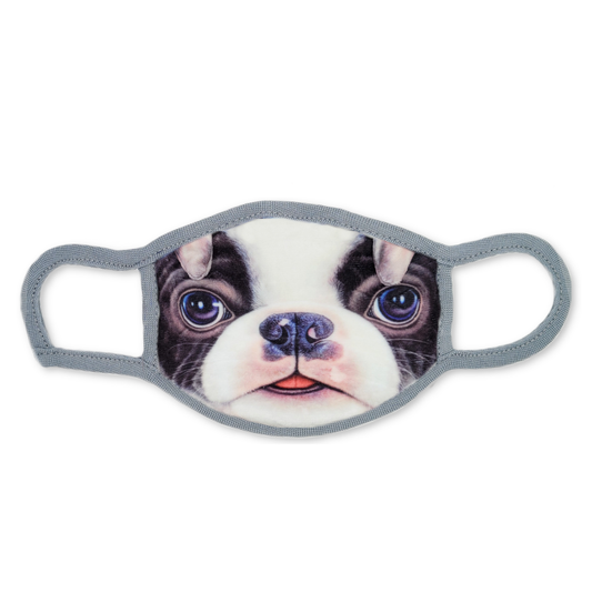Set of 5  Fabric Masks with Dog Designs