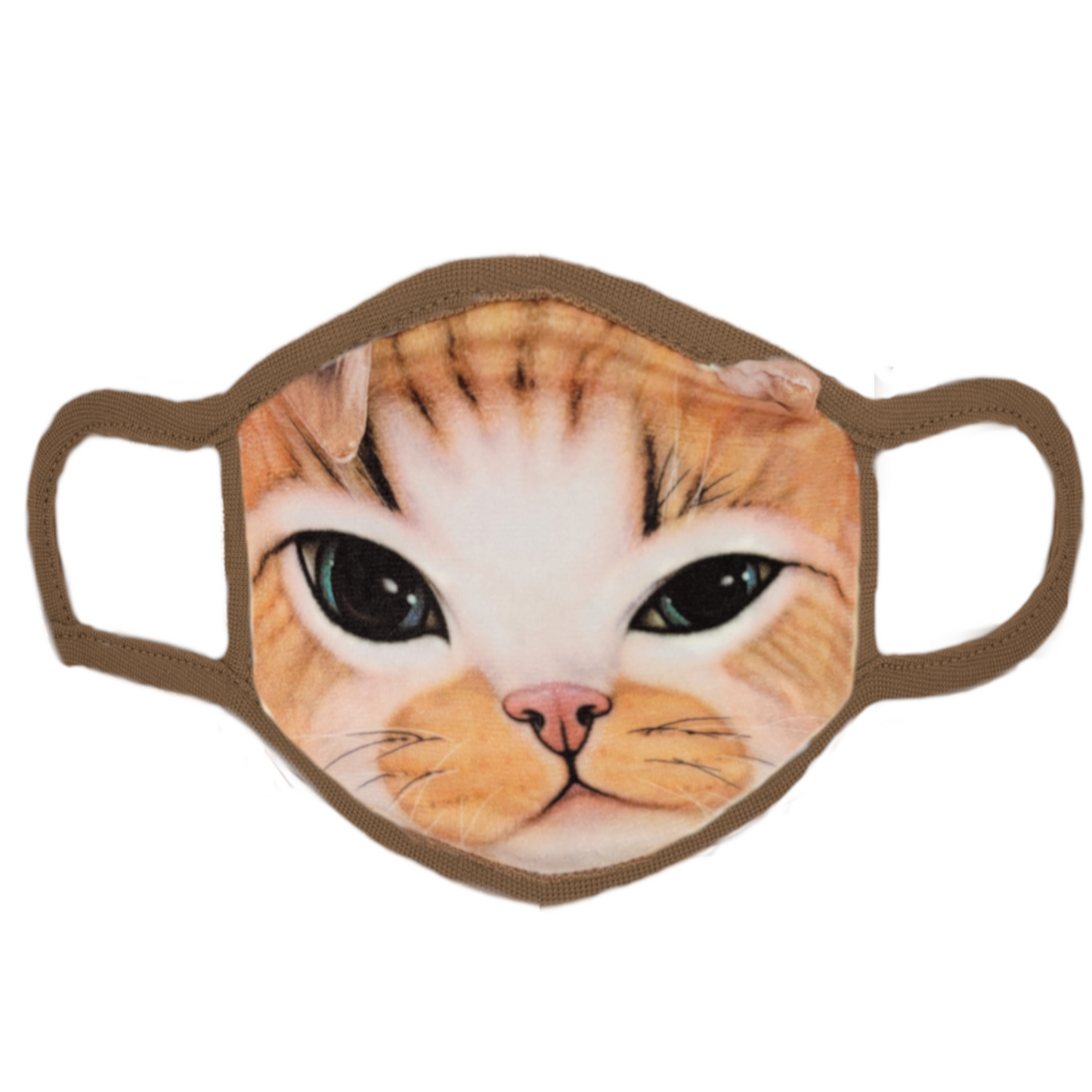 Set of 5  Fabric Masks with Animal Designs