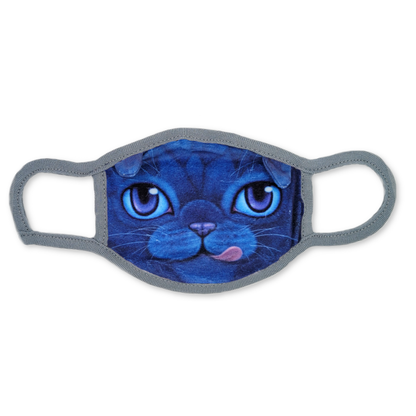 Set of 5  Fabric Masks with Animal Designs