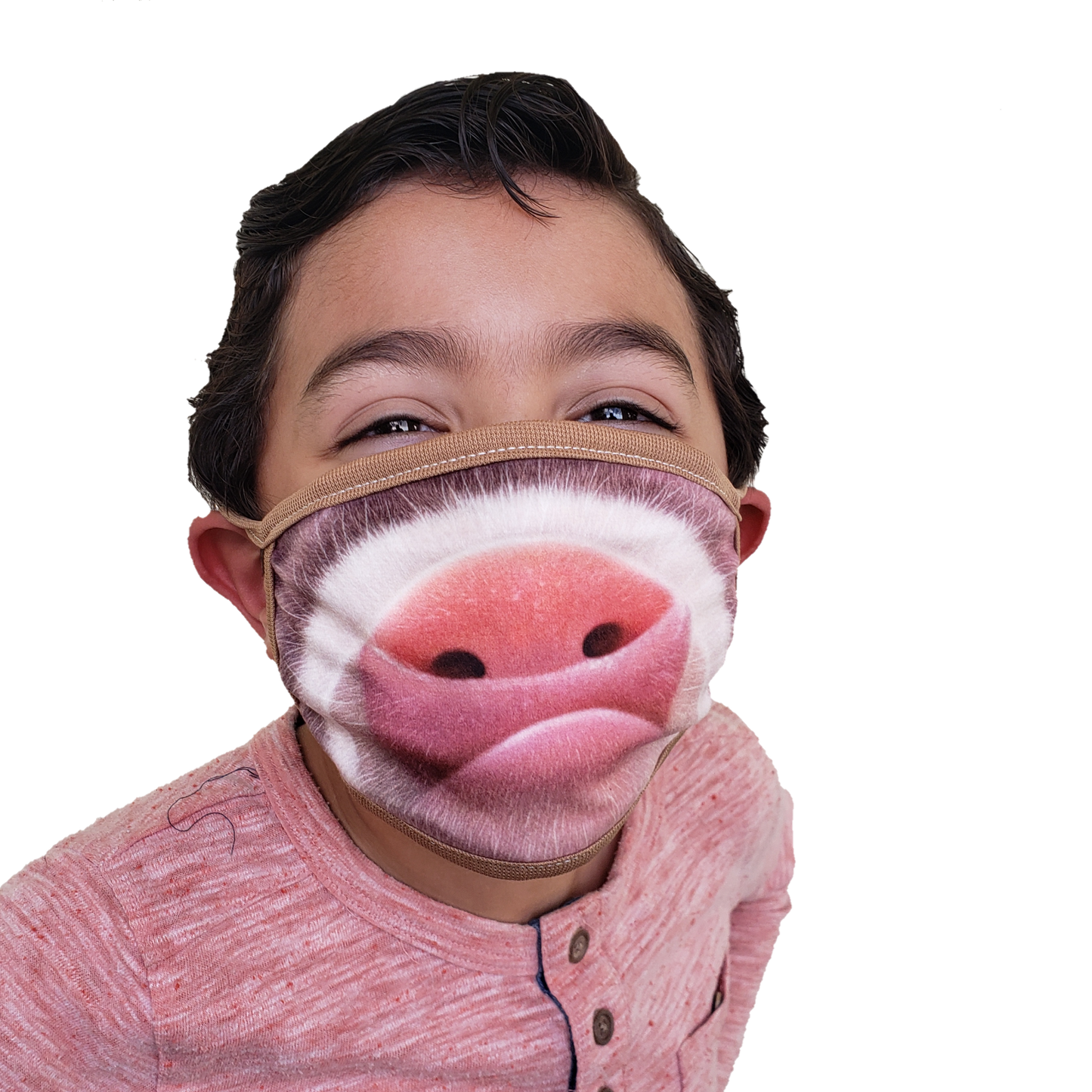 Peevish Pig's Snout Fabric Mask