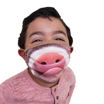 Peevish Pig's Snout Fabric Mask