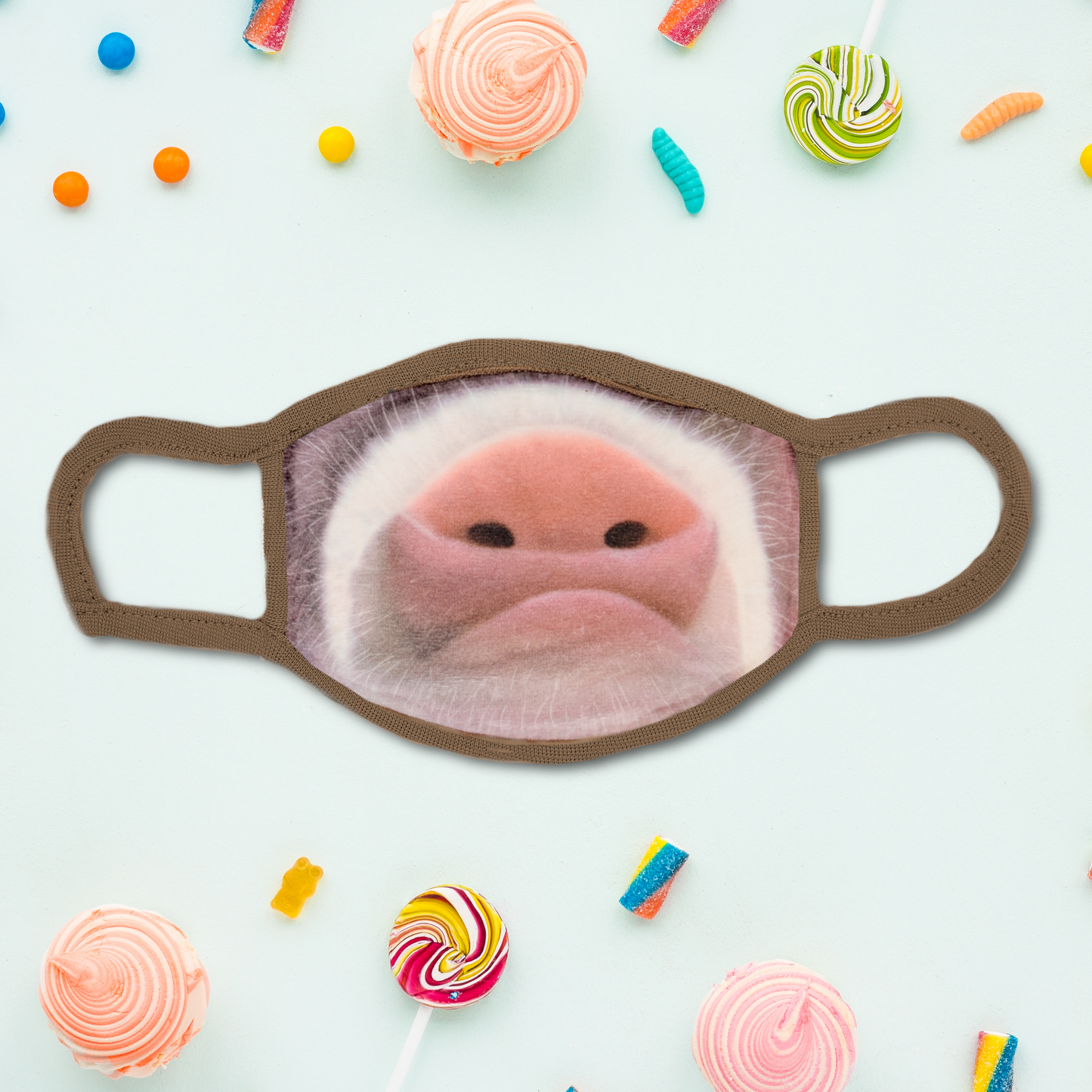 Peevish Pig's Snout Fabric Mask
