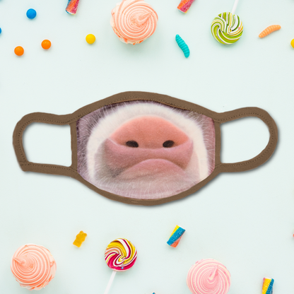 Peevish Pig's Snout Fabric Mask