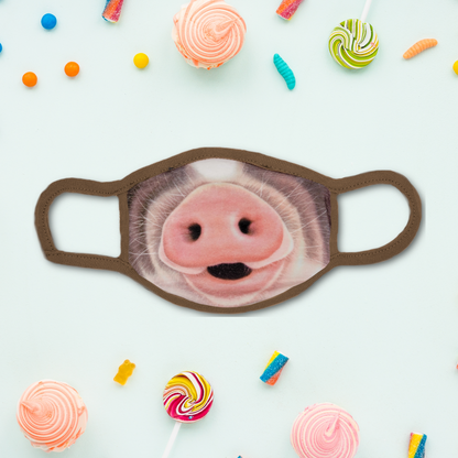 Squeaking Pig's Snout Fabric Mask